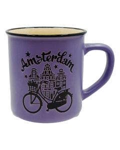 Mok "Amsterdam" - Lila Groot