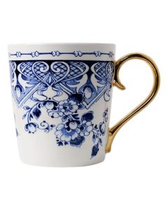 Mok Majolica gouden rand