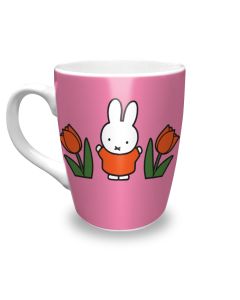 Mok "Nijntje in Tulpenveld Roze"