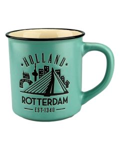 Mok "Rotterdam" - Groen - Groot