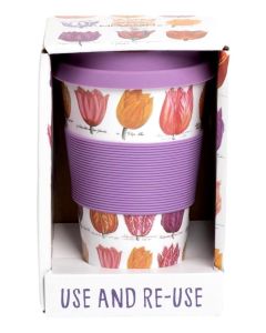 Take Away Mok met Witte Tulpen 