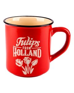 Mok "Tulips from Holland"  Rood-Groot 