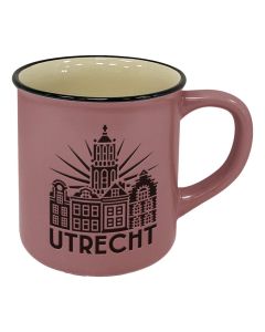 Mok "Utrecht" - Roze - Groot