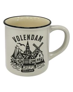 Mok "Volendam" - Beige - Groot