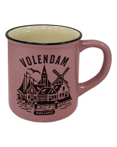 Mok "Volendam" - Roze - Groot