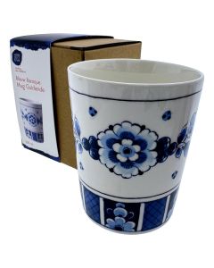 Mok Guirlande Blauw Baroque 220 ml