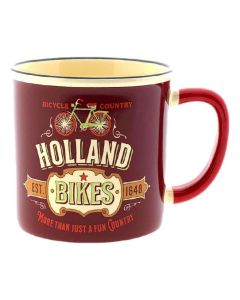Mokje Vintage Holland Bikes Rood - Klein