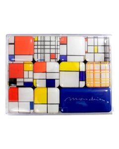 Mondrian Mini Magnet Set