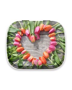 Pepermunt in blikje, Tulpen Hart