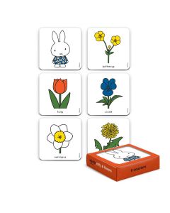 Nijntje Onderzetters Bloemen – Set van 6