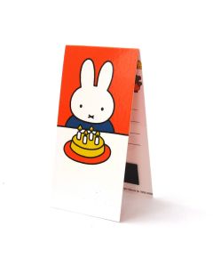 Boekenlegger Nijntje met Verjaardagstaart