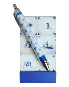 Notitieboekje en Pen Oude Tegels