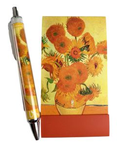 Notitieboekje en Pen Zonnebloemen, Vincent van Gogh