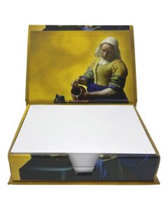 Notitieblok / Memobox "Melkmeisje"