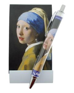 Notitieboekje en Pen van het Meisje met Parel, Johannes Vermeer