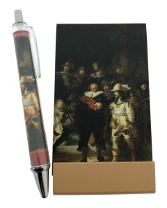 Notitieboekje en pen "De Nachtwacht"