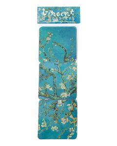 Onderzetters Van Gogh Amandelbloesem, set van 6 