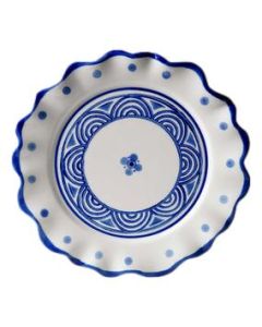 Ontbijtbord Golven Majolica - 21,5 cm