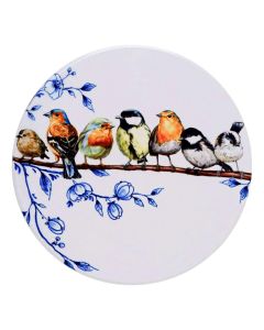 Pannenonderzetter Bosvogels - 18 cm