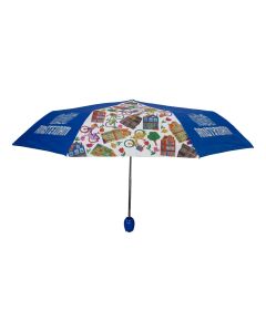 Paraplu "Compilatie" Amsterdam Blauw