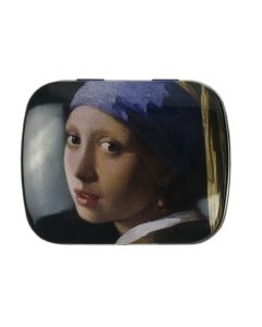 Pepermunt in blikje, Meisje met Parel, Vermeer