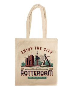 Shopper - Katoen "Rotterdam Enjoy the City" 