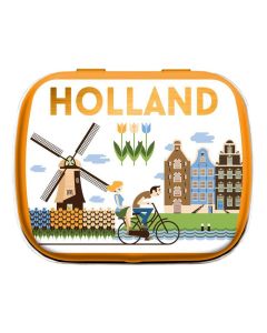 Pepermunt Blikje Holland Kleur