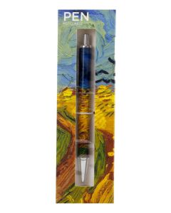 Ballpoint pen in box Van Gogh "Wheatfield with Crows"