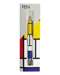 Ballpen in box, Mondriaan