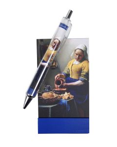 Notitieboekje en Pen van het Melkmeisje, Johannes Vermeer