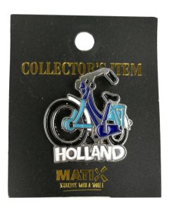 Pin "Blauwe Fiets Holland"