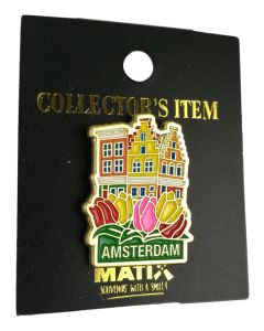 Pin "Drie Tulpen Amsterdam"