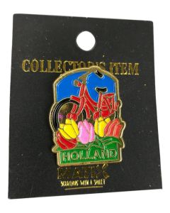 Pin "Fiets Tulpenveld"