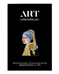 Lapel Pin Metaal Vermeer Meisje met Parel