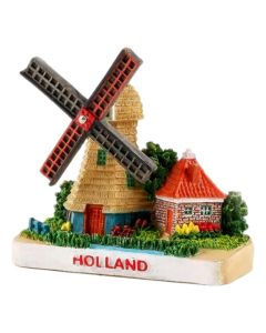 3D magneet poldermolen Holland
