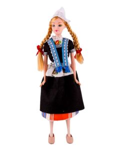 Pop Sandy in Volendam Kostuum Zwart