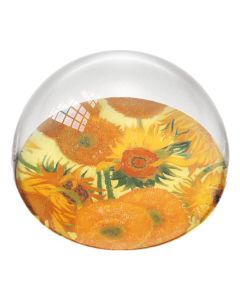 Paperweight Sphere Sunflowers