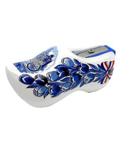 Puntenslijper Houten Klomp - Delfts Blauw Amsterdam