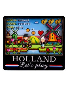 Magneet Pixel Art Holland