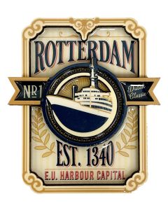 Koelkast Magneet Rotterdam Harbour City