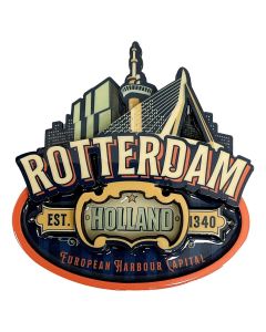 Koelkast Magneet "Rotterdam Vintage"