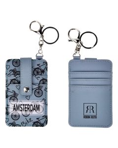 Pasjeshouder met Sleutelhanger - Amsterdam Fietsen