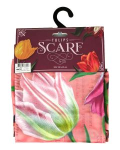 Sjaal 'Pretty Tulips' - Roze 