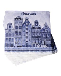 Pakje Servetten "Amsterdam" (20 stuks)