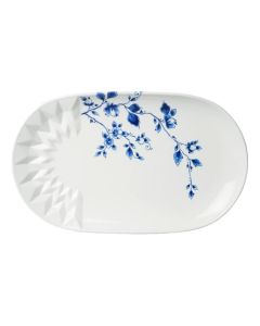 Serveerschaal "Blauw Vouw"