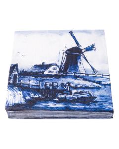 Servetten met Windmolens - 3 laags