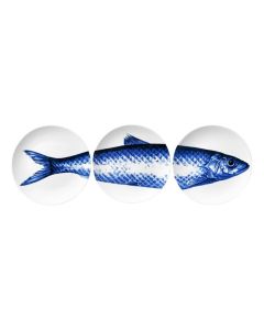 Wandborden Set "Vis" , 26.5 cm (3 stuks) 