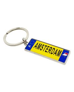 Sleutelhanger Nummerbord Amsterdam