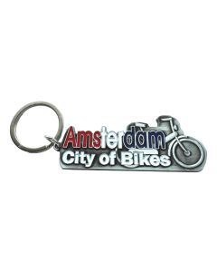 Sleutelhanger "Amsterdam City of Bikes" 