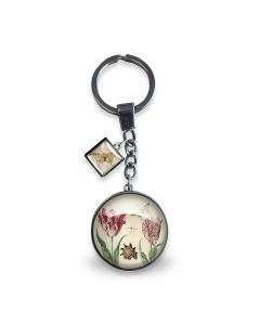 Sleutelhanger "Tulpen met Insecten - Jacob Marrel"
